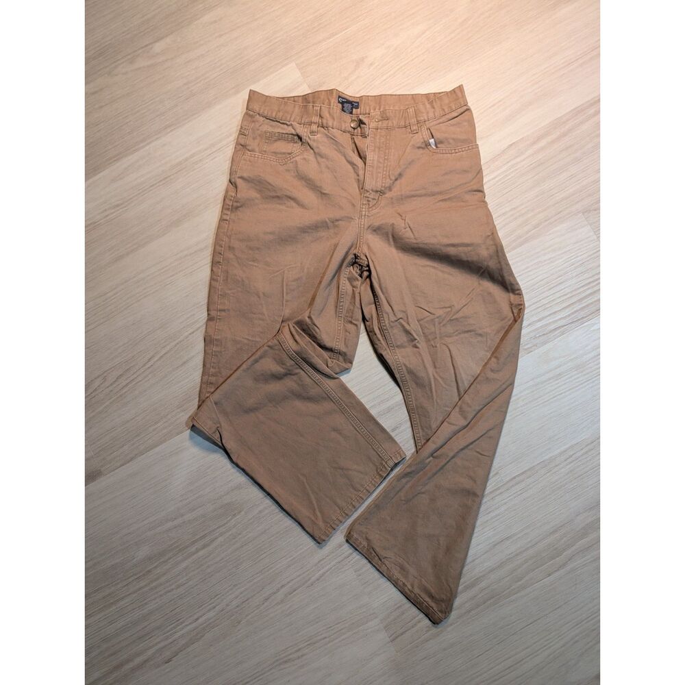 Vintage Cherokee Men's Pants 34x30 Brown Tan 100% Cotton Straight Leg